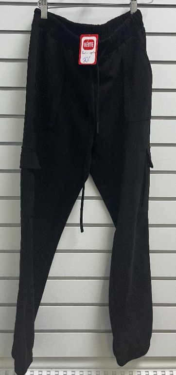 Pantalon style cargo taille ajustable élatique aux chevilles