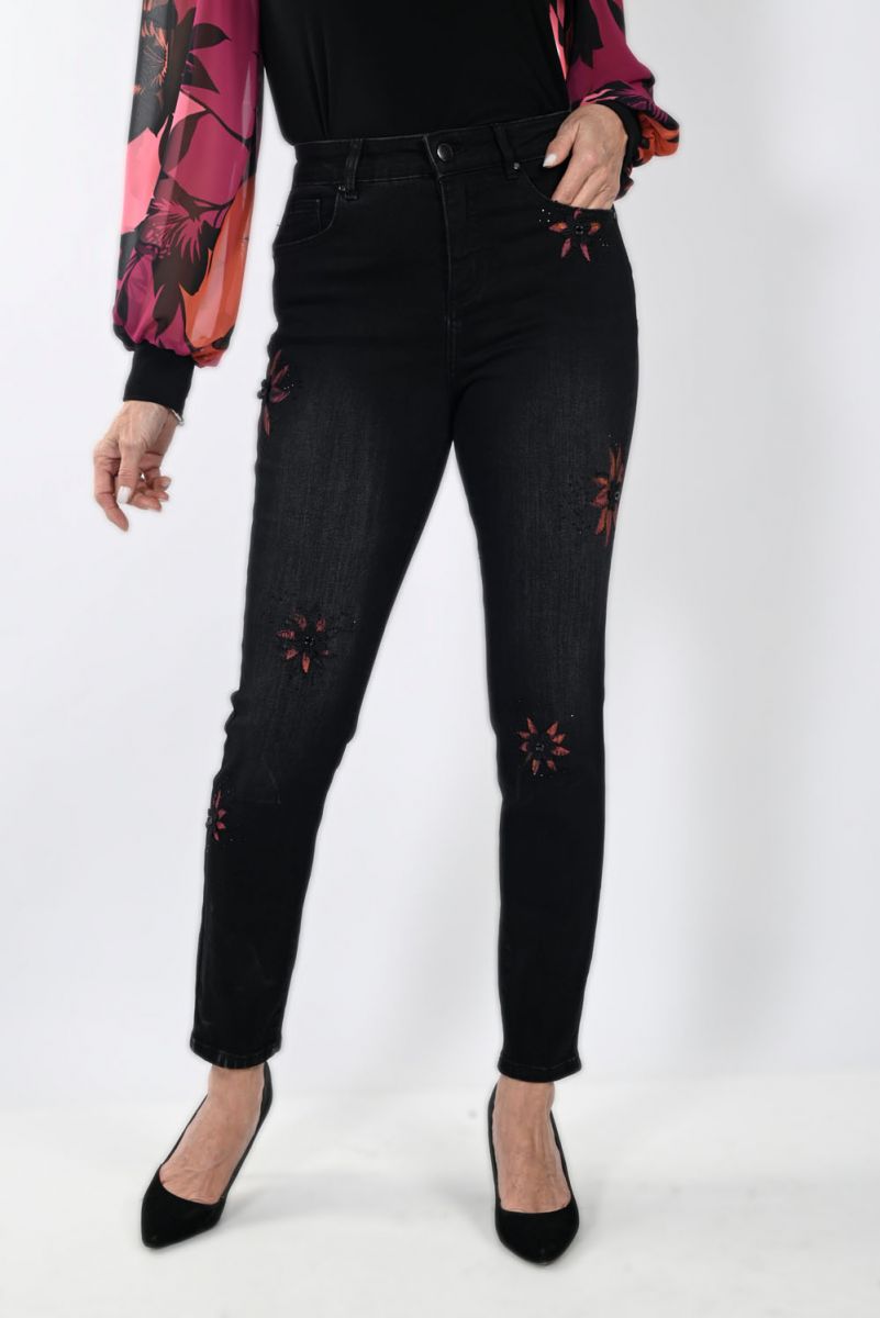 SKINNY TAILLE HAUTE MARGUERITE