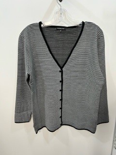 Cardigan bouton mi-long