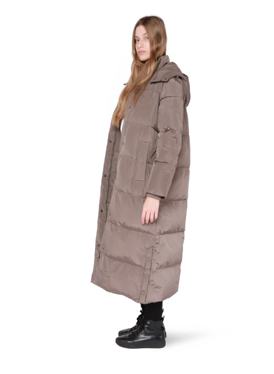 Manteau chic long chaud