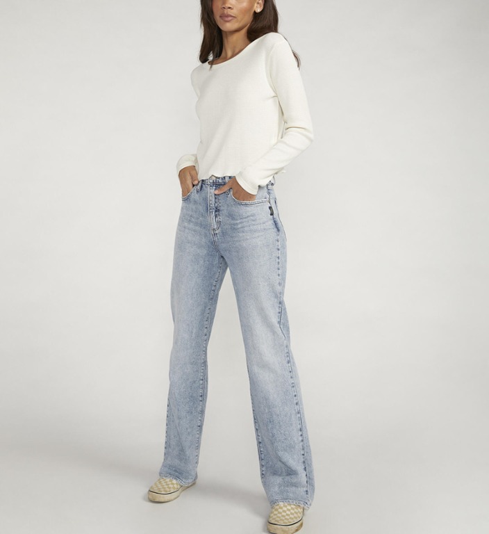 Jeans Highly desirable taille haute