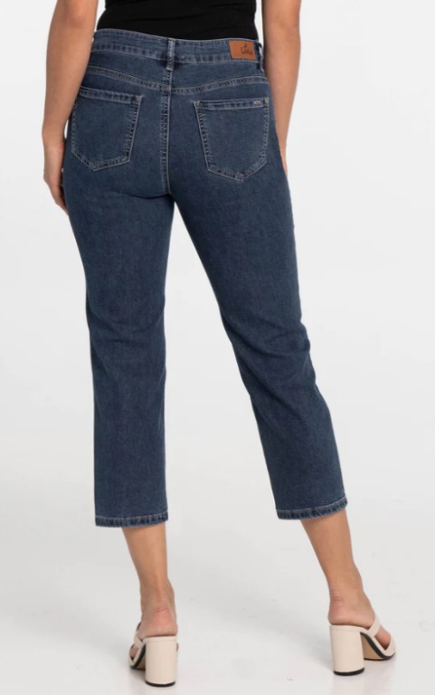 Jeans taille régulière longeur 7/8