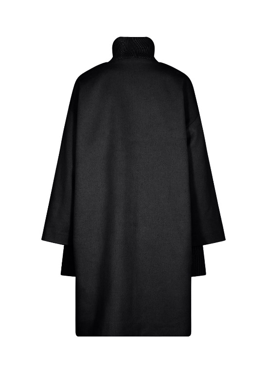 MANTEAU CHIC LAINAGE COL MCH TRICOT