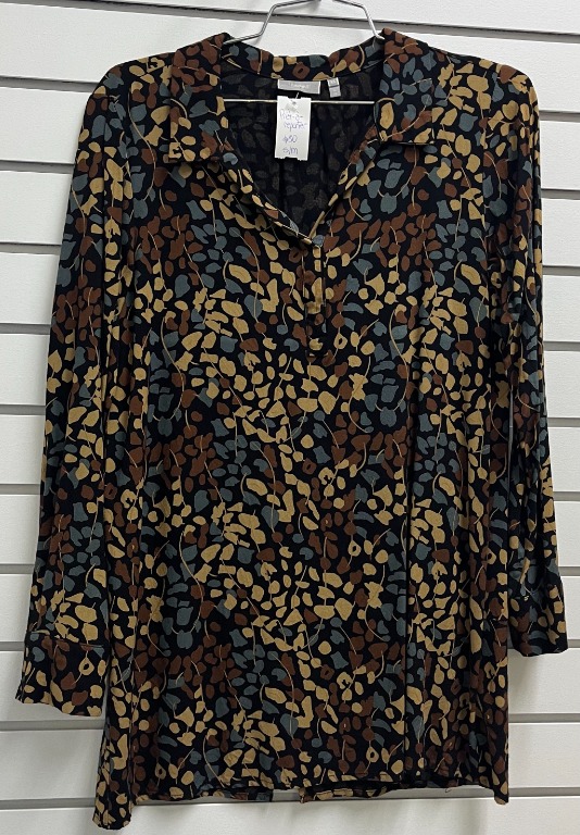 Blouse manche longue col en V