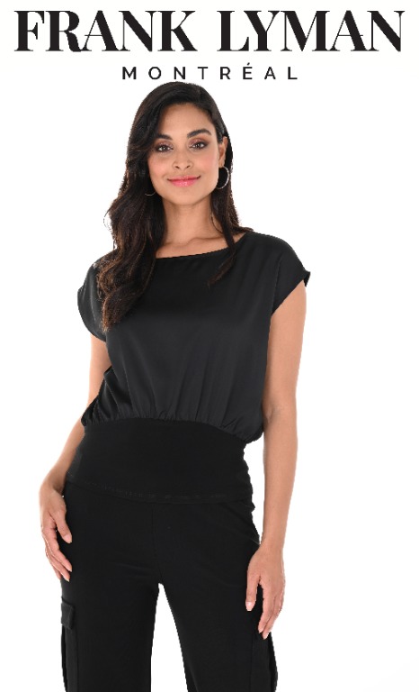 Top chic satiné - 246388 - Frank Lyman Design