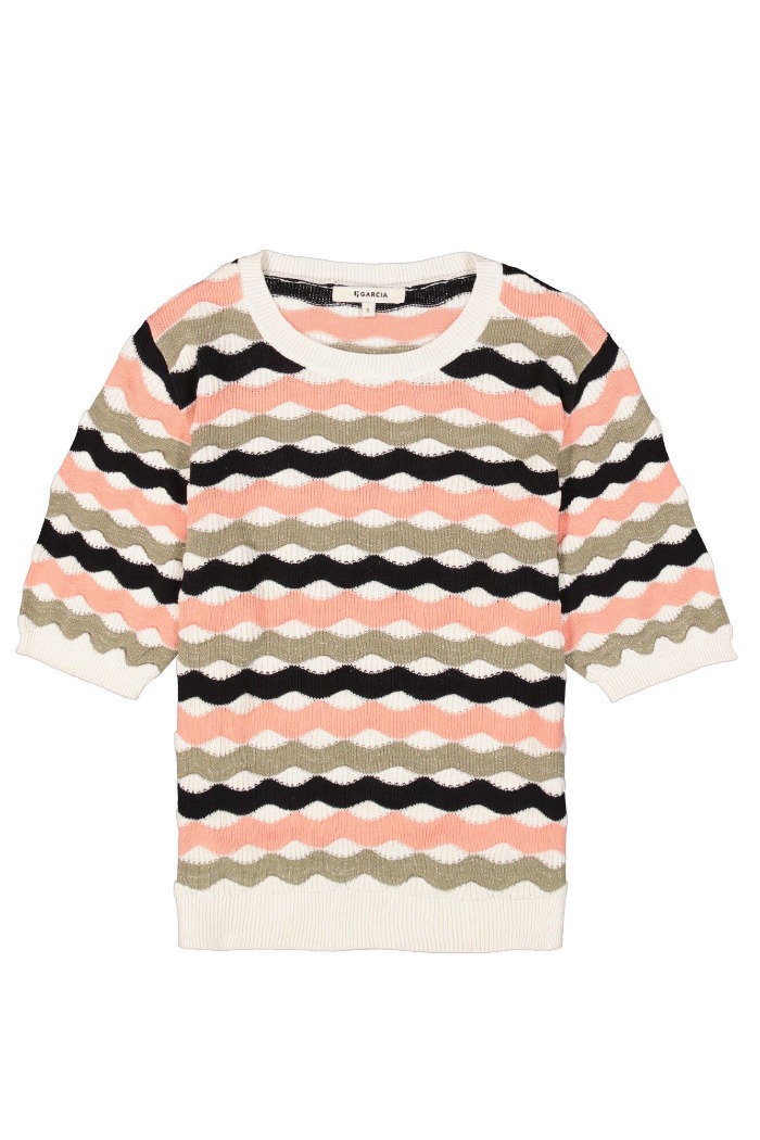 Chandail tricot rayure - B50047 - Garcia