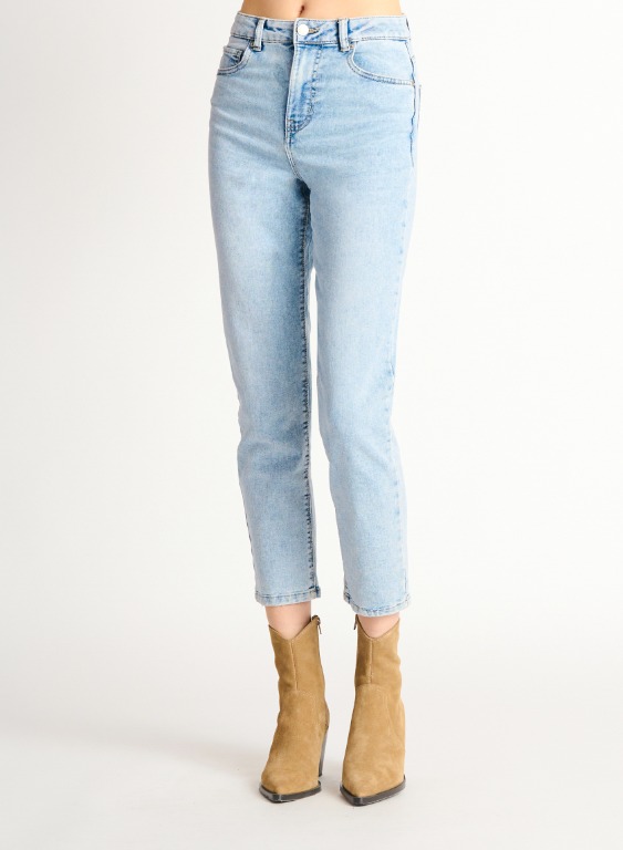 Jeans zoé taille haute jambe droite