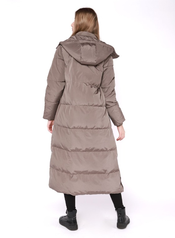 Manteau chic long chaud