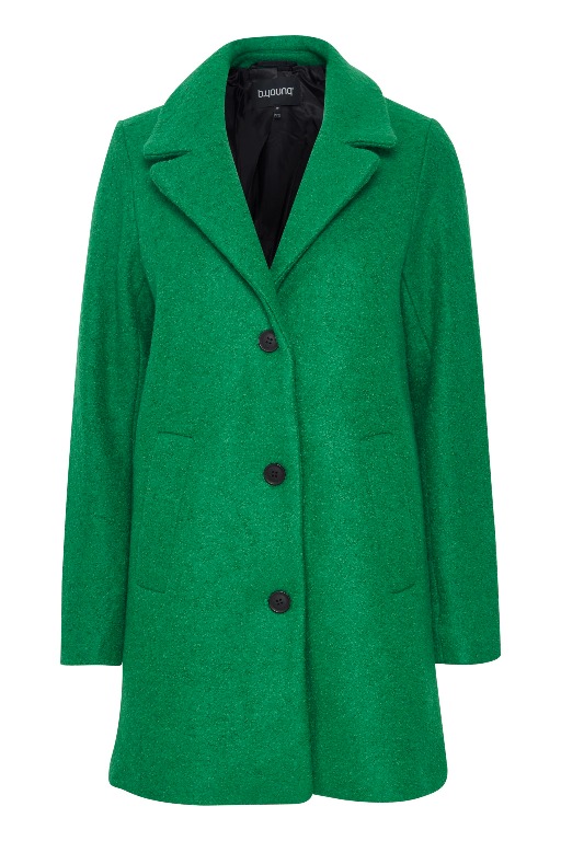 MANTEAU CHIC MI-LONG 3 BOUTONS LAINAGE