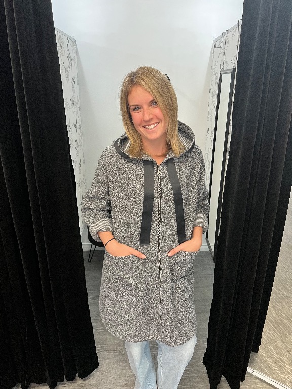 Manteau transition laine bouilli