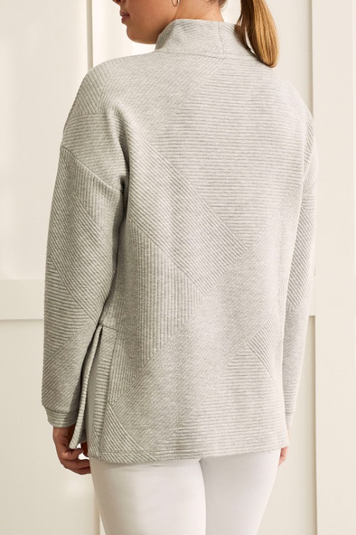 CHANDAIL COTON TEXTURÉ FENDU