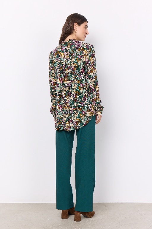BLOUSE M.L. MOTIF FLEURS