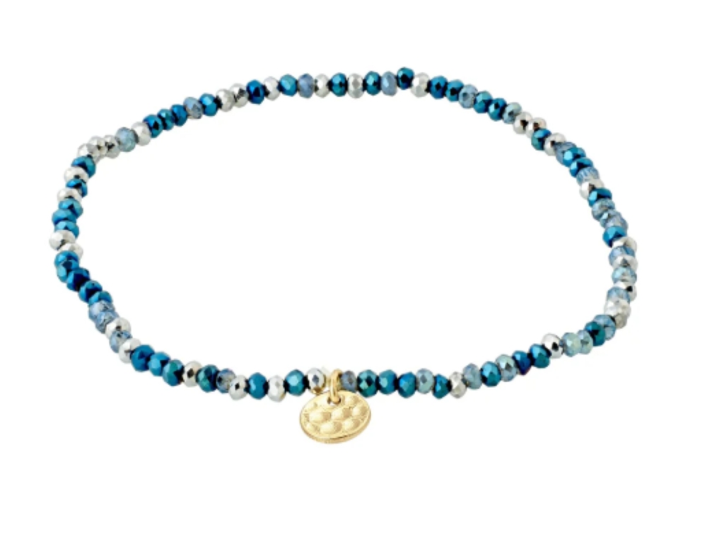 Bracelet elastique petites perles mixte