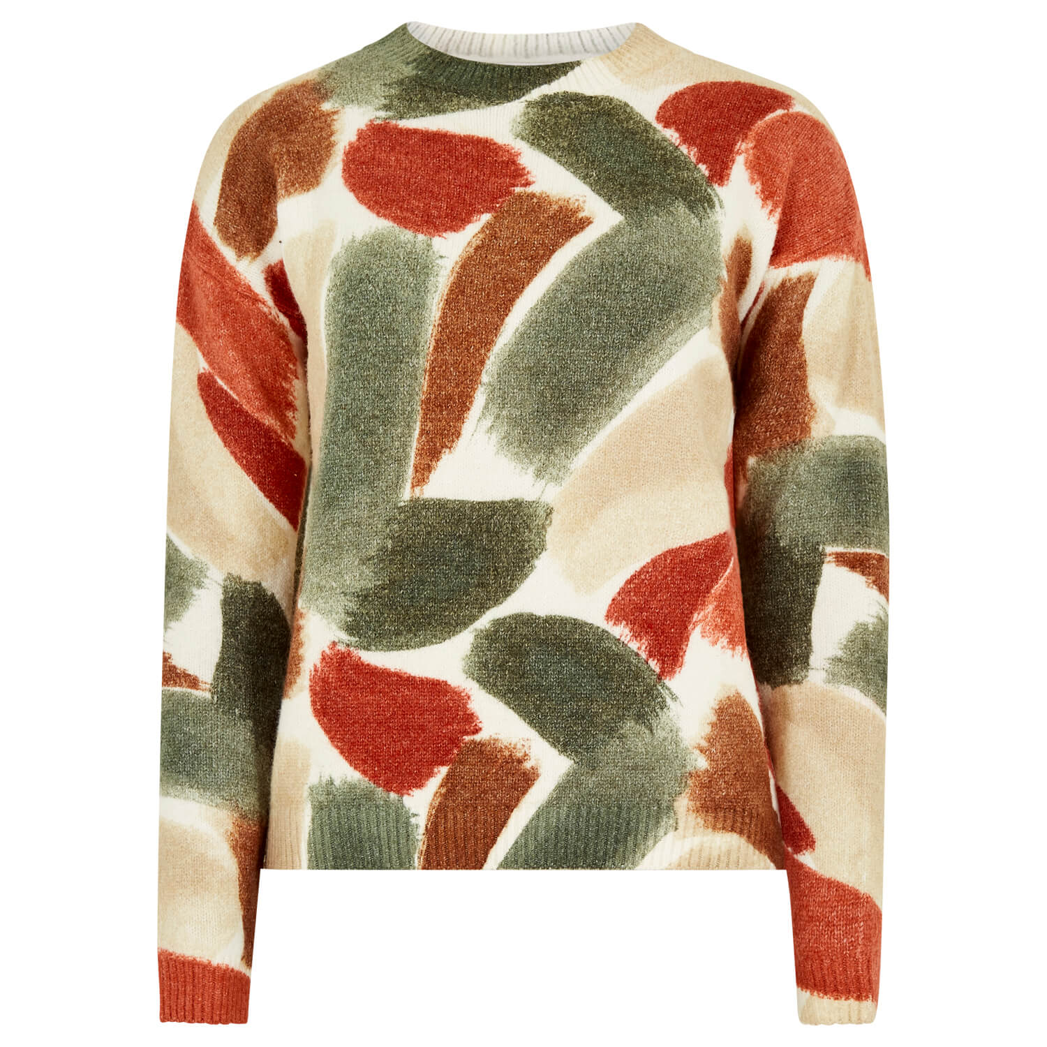 CHANDAIL TRICOT MOTIF COULEURS