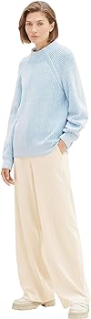Chandail tricot col montant