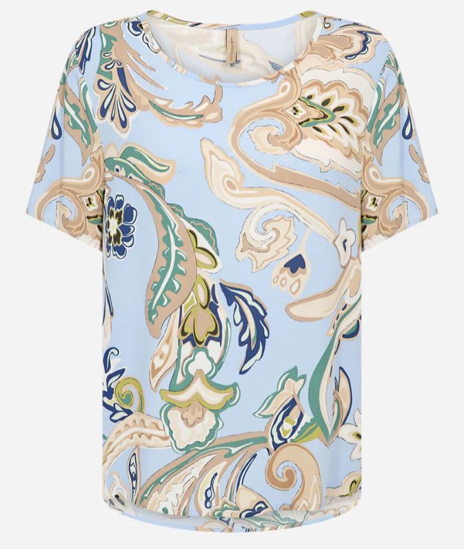 T-shirt léger imprimé - 41589 - Soya Concept