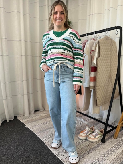 Chandail tricot coton