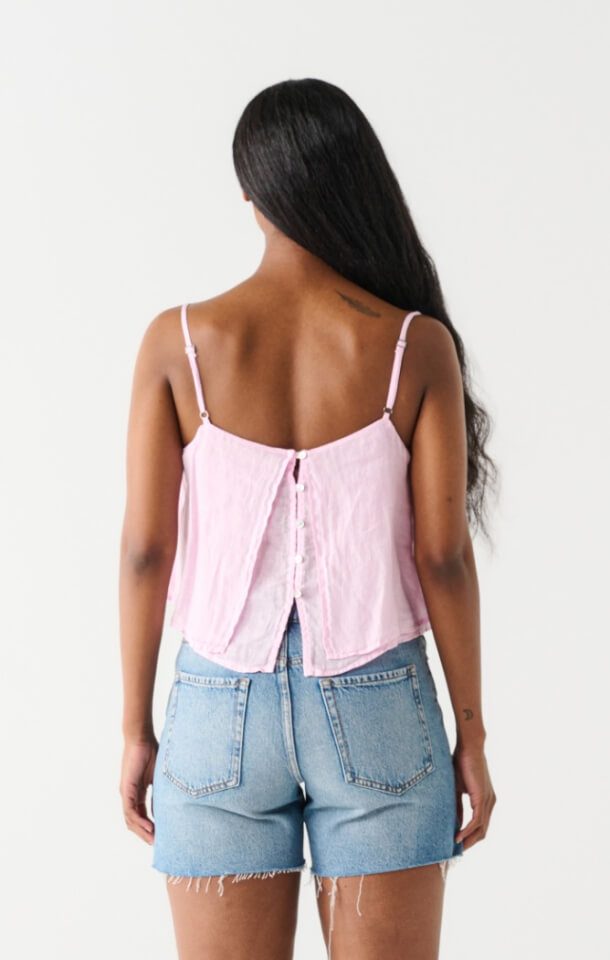 Camisole étage dos boutons