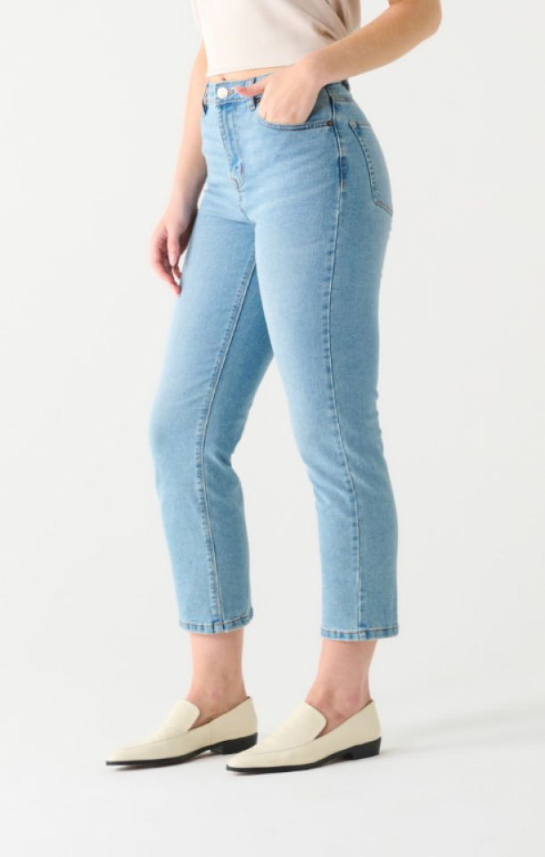 Jeans Jambe droite taille haute