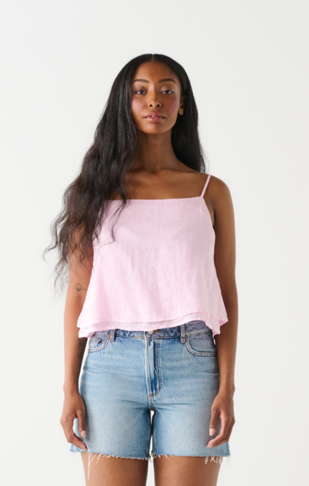 Camisole étage dos boutons