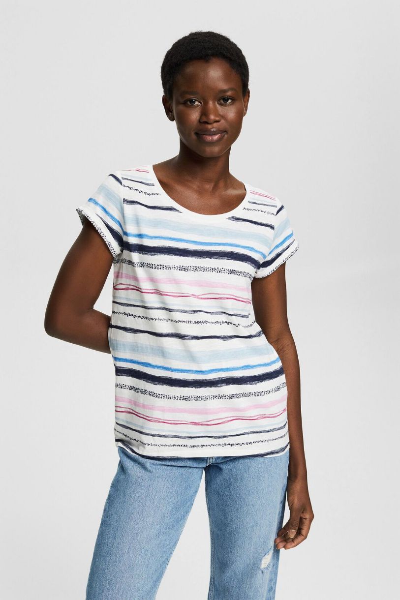 T-SHIRT COL ROND OVER SIZED MULTI