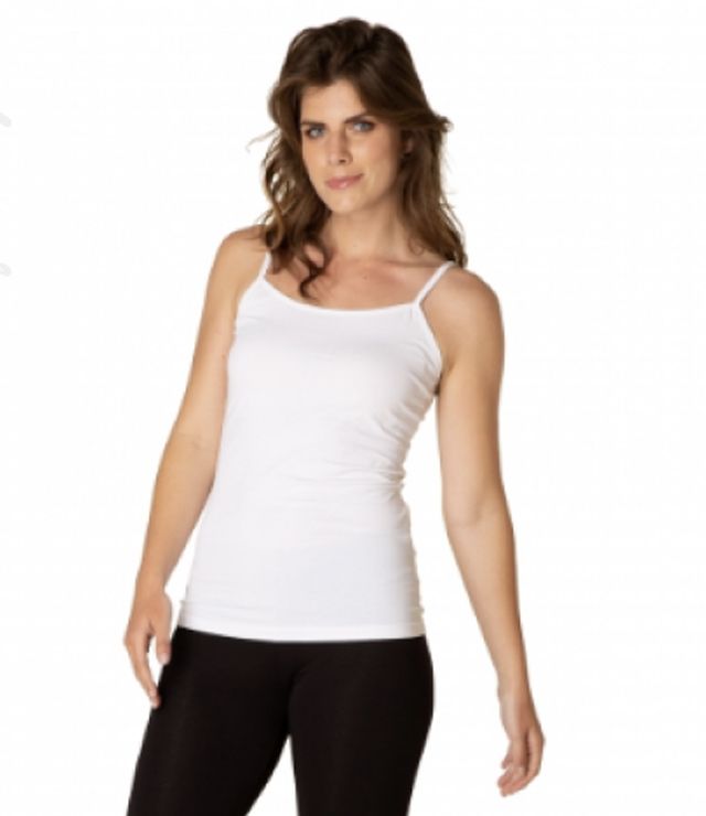 CAMISOLE UNIE BASIC BRETELLES SPAGHETTI