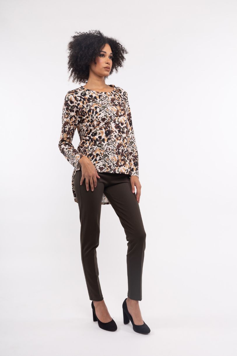 PANTALON LEGGING UNI TAILLE HAUTE