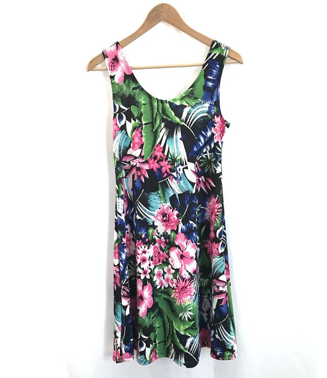 ROBE SOLEIL S.M. POLY MOTIF LEGER