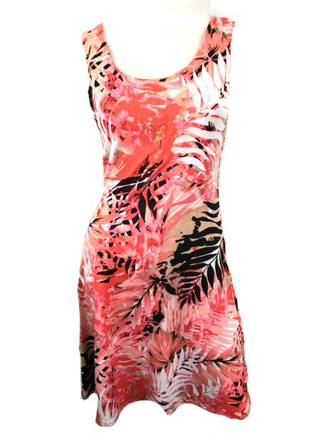 ROBE COURTE MOTIF POLY