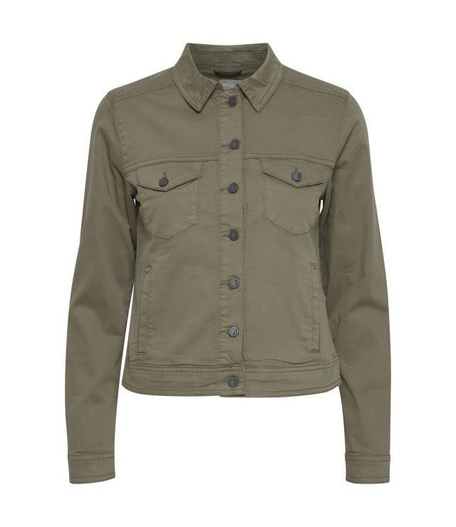 VESTON JEANS DROIT UNI