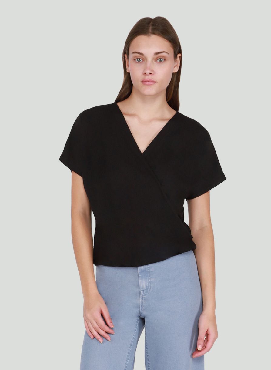 T-SHIRT CACHE COEUR RIB