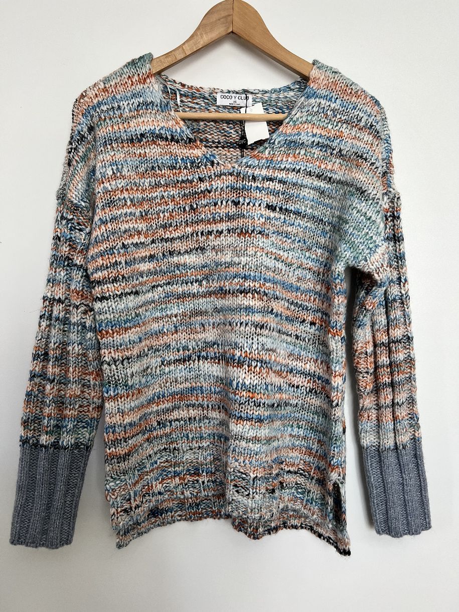 CHANDAIL TRICOT COL V MCH T-SHIRT