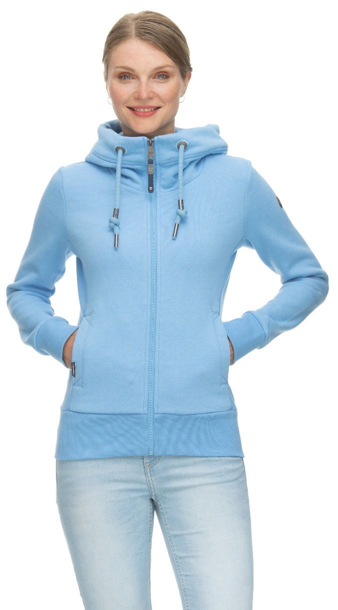 CARDIGAN COTON OUATÉ CAPUCHON
