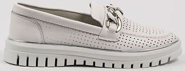 CHAUSSURE SPORT CHIC TROUS CHAINE CUIR