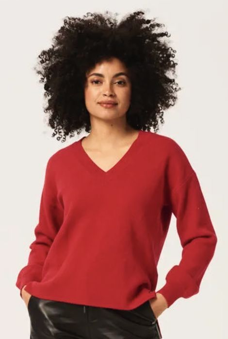 CHANDAIL TRICOT V NECK UNI MCH TOMBANTE